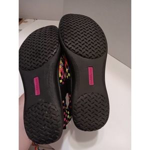 Croft & Barrow Memory Foam Multi Color Peep Toe Slip on Loafers Size 8M